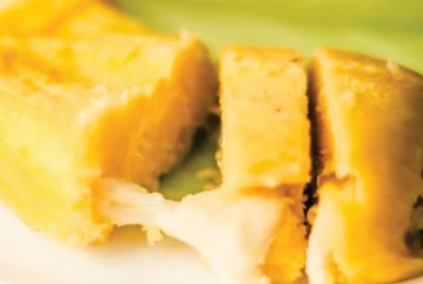 Pamonha Com Sal e Queijo